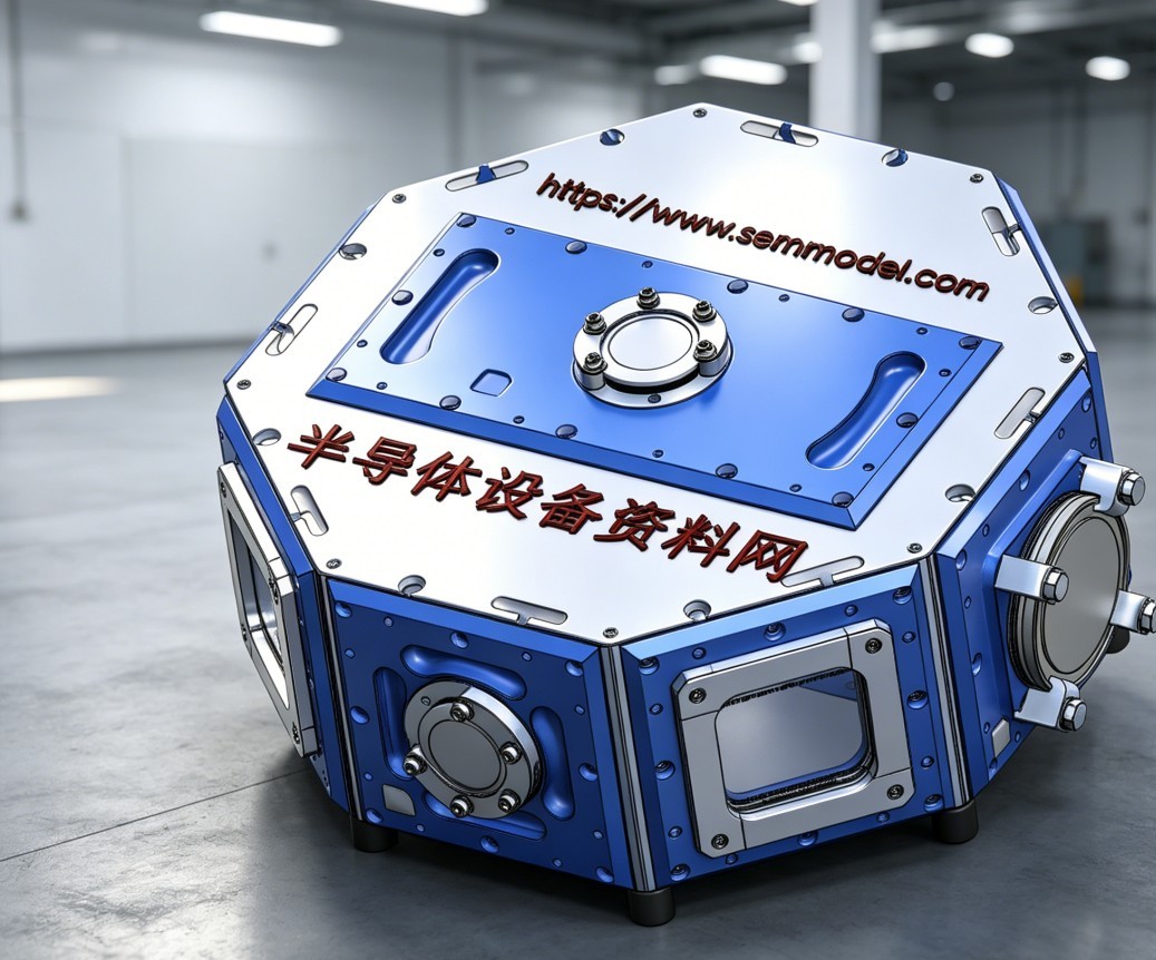 半导体PVD-PECVD 镀膜设备八角形模块化真空室详细3D图