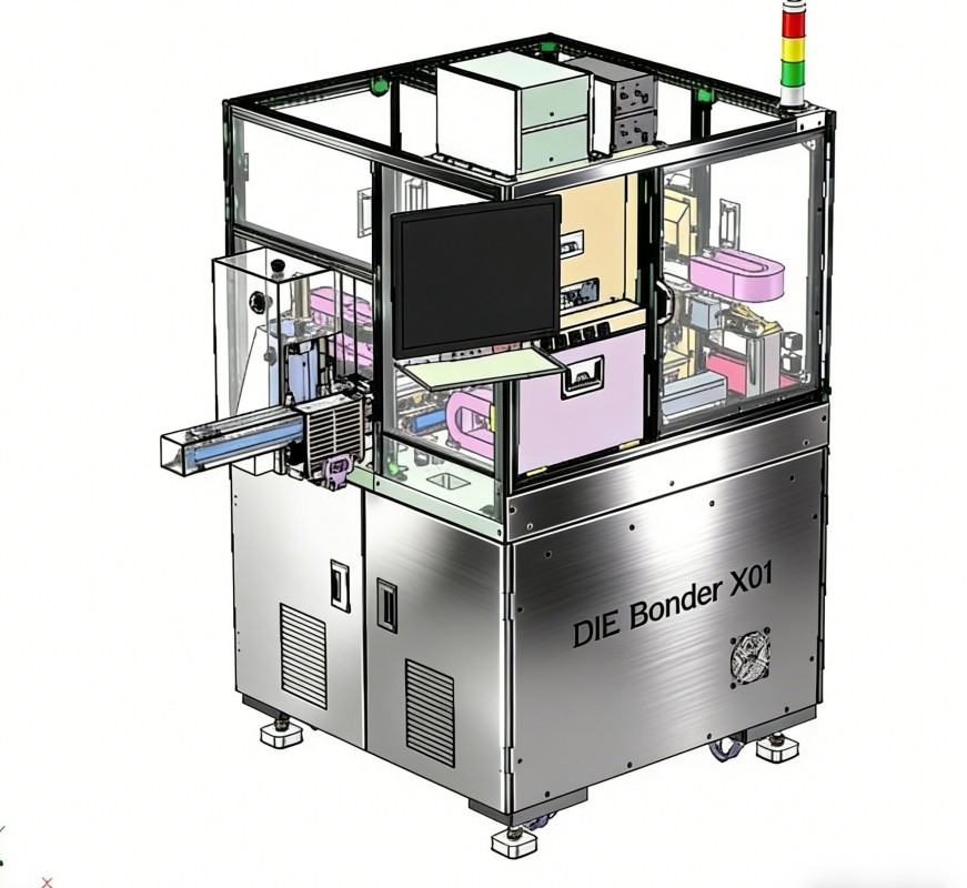 光模块多芯固晶机