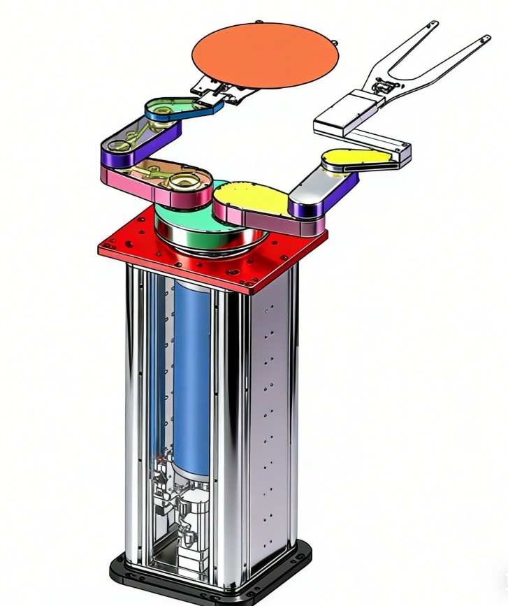 晶圆双臂搬运机械臂