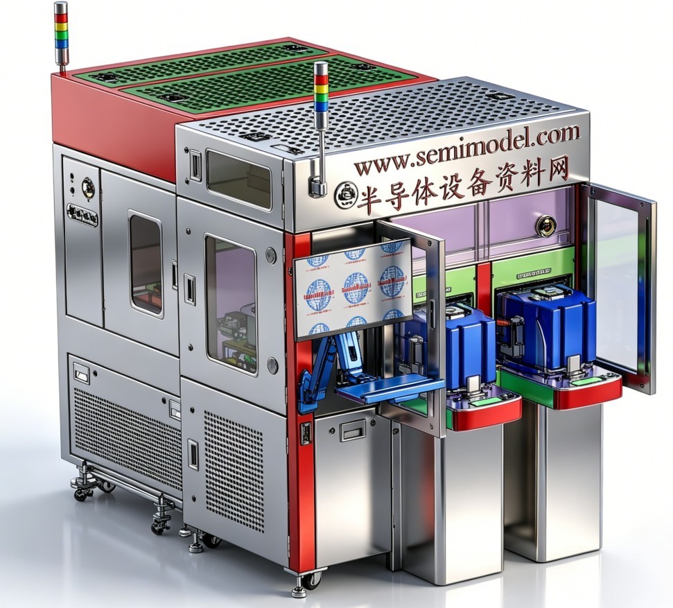 半导体晶圆缺陷检测设备3D图纸和手册