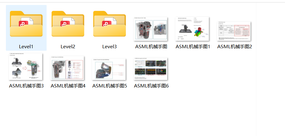 ASML光刻机全套资料