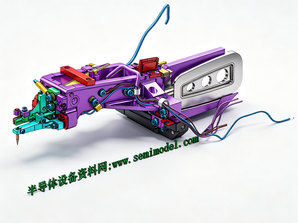 半导体焊线机Wire Bonder：引线键合机键合头Bond Head详细3D图
