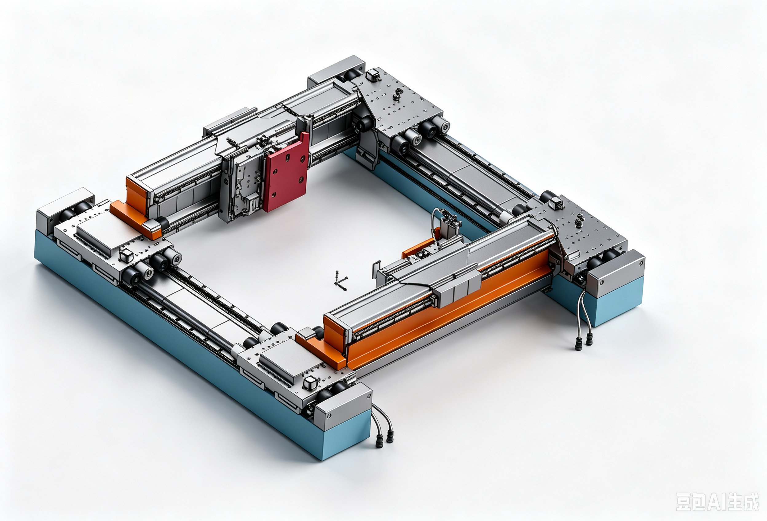 BESI Datacon8800双龙门3D图纸-细节满满